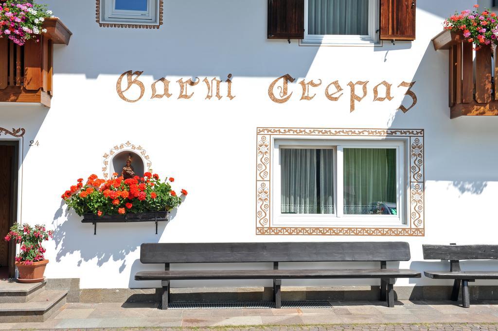 Garni Crepaz Bed and Breakfast Selva di Val Gardena Exterior foto