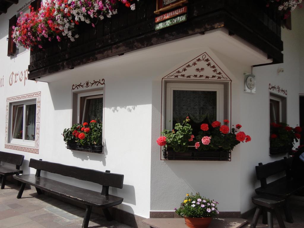 Bed and Breakfast Garni Crepaz Selva di Val Gardena Exterior foto
